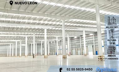 Propiedad industrial en Nuevo León para alquilar