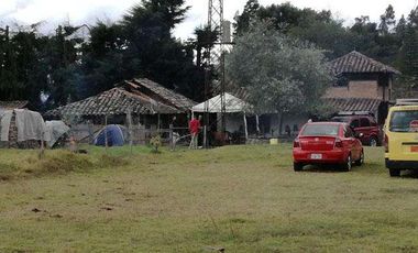 Venta de casa de campo con terreno en Otavalo
