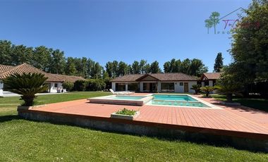 Casa en parcela arriendo 4D/5B piscina y quincho - Talagante