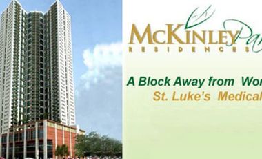 1 Bedroom Condo for rent in Mckinley Park Residences, Taguig City