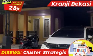 Disewa Cluster Strategis Lengkap dkt Jl Raya Stasiun Kranji Tol Bekasi