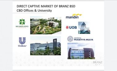 apartemen mewah 1 bedroom the branz BSD by tokyuland