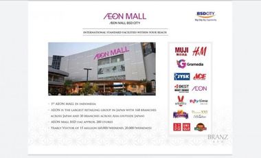 apartemen mewah 1 bedroom the branz BSD by tokyuland