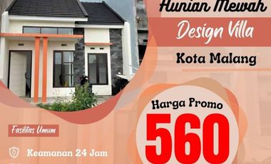 Rumah Mewah Desain Modern De Saxofone Kota Malang