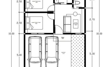 Rumah Minimalis Sidoarjo 169 JT, Diamond Village Juanda 4