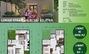 Dijual Rumah Karah Tama Asri Surabaya