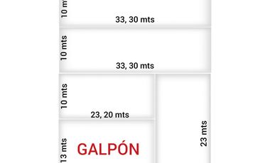 VENTA-Galpón parabólico- Av SanMartin 4800- San Lorenzo