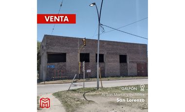 VENTA-Galpón parabólico- Av SanMartin 4800- San Lorenzo