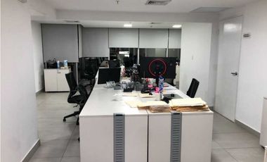 ALQUILO OFICINA 268 M2 AMOBLADA MTTO INLCUIDO SAMUEL LEWIS OBARRIO