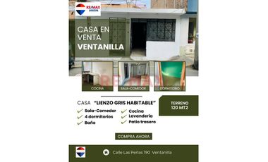 Casa venta en Ventanilla, Callao