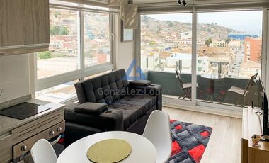 Arriendo Centro de Coquimbo: Depto Amoblado con Vista al mar