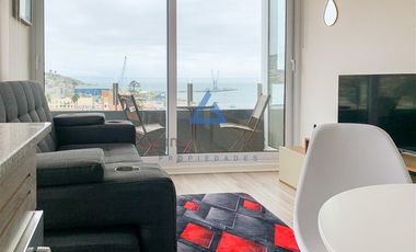 Arriendo Centro de Coquimbo: Depto Amoblado con Vista al mar