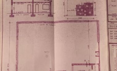 CASA EMPLAZADA SOBRE GRAN LOTE DE 25 X 50 MTS. VILLA IRIS, PUAN.