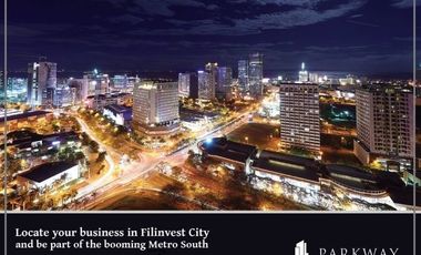 100++SQM Office space for sale in Filinvest City Alabang Parkway Corporate Center