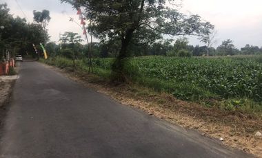 Tanah Murah Potensial Strategis Utara Pabrik SGM Prambanan Klaten