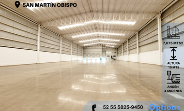 Industrial warehouse for rent in San Martín Obispo