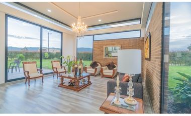 CASA CAMPESTRE CONTEMPORNEA Y MODERNA / TENJO CUNDINAMARCA