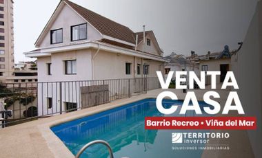 SE VENDE HERMOSA CASA EN BARRIO RECREO