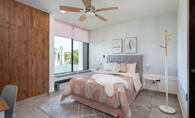 Casa en venta Santa Rita Cholul, Privada  Macora 86 (Mod D2)