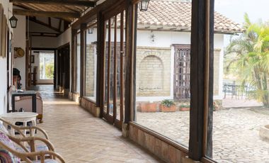 finca en venta en villa de leyva. Cod V9569714
