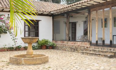 finca en venta en villa de leyva. Cod V9569714