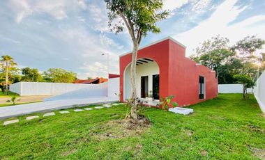 Casa en venta en Chicxulub Yucatan en Baspul Residencial ideal para retiro