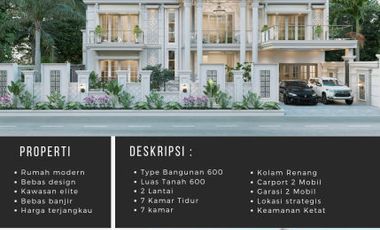 Miliki House Design Modern Classic Di Komplek pemda