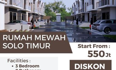 RUMAH MEWAH DISKON 100 JUTA DI KEBAKKRAMAT ALFARIZI TOWNHOUSE