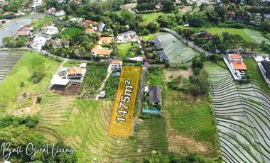 Tanah 1475m2 Pererenan Lingkungan Villa Dekat Pantai