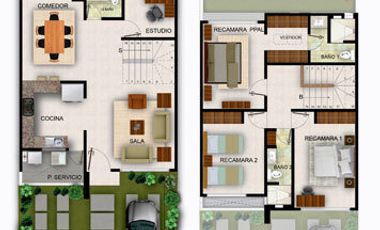 Amplia casa en condominio residencial ( La mas vendida )