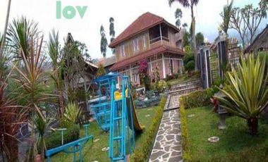 Jual murah Villa 2 lantai full fasilitas Tanah luas strategis Sugihmukti Pasirjambu dekat Ciwidey Bandung Selatan