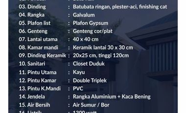 Rumah Dekat Perkotaan Sidoarjo 199 Juta, DVJ 4