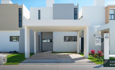 Casa en venta en Privada Conkal de Mérida, Yucatán con amenidades y vigilancia
