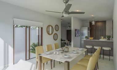 Casa en venta en Privada Conkal de Mérida, Yucatán con amenidades y vigilancia