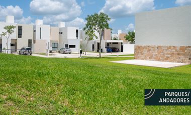 Casa en venta en Privada Conkal de Mérida, Yucatán con amenidades y vigilancia