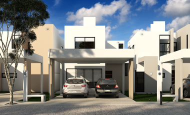 Casa en venta en Privada Conkal de Mérida, Yucatán con amenidades y vigilancia