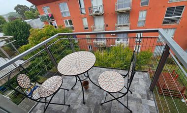 LINDO DEPTO AMOBLADO A PASOS DE UNIVERSIDAD SAN SEBASTIAN