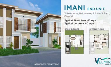 Townhouse End Unit for sale in Velmiro Greens Bohol