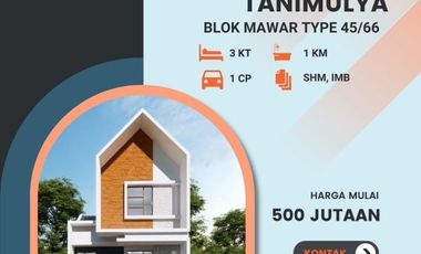 Rumah Exclusive 500 Jutaan Mewah di Tanimulya Cimahi