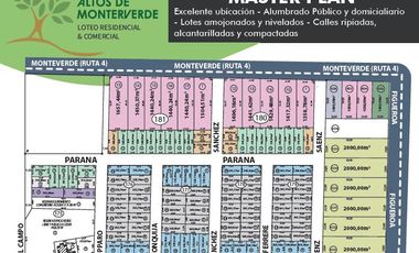 Lote comercial de 1359m2 en Burzaco