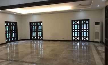 Six Bedroom Bungalow House & Lot for Rent in South Forbes Park Makati City