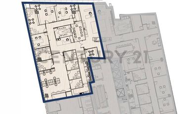 COMODA OFICINA EN ARRIENDO EN LAS CONDES