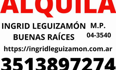 Alquiler Departamento 3 dormitorios z/Plaza España en Nueva Córdoba $380.000 finales.