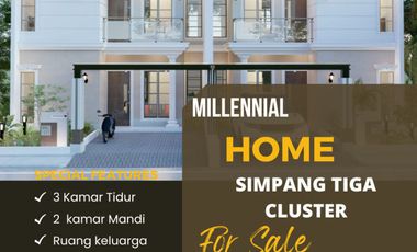 RUMAH CLUSTER DI JL SIMPANG TIGA PEKANBARU