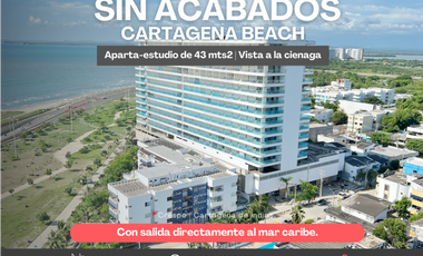 Venta aparta-suite CON VISTA AL MAR en Cartagena Beach Resort Crespo