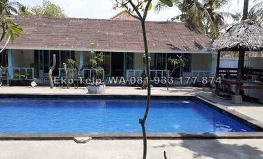 Dijual Villa Dekat Pantai Digili Trawangan