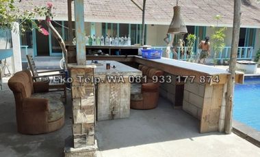 Dijual Villa Dekat Pantai Digili Trawangan