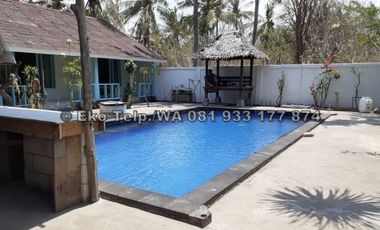 Dijual Villa Dekat Pantai Digili Trawangan