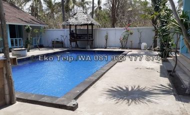 Dijual Villa Dekat Pantai Digili Trawangan