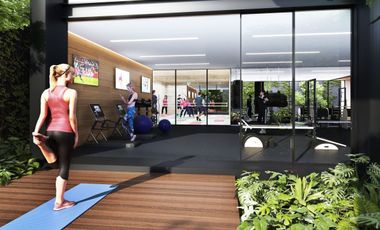 Departamento en venta con terraza techada Los Alpes Álvaro Obregón